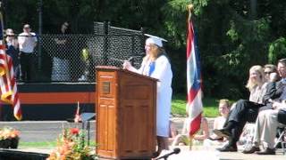 preview picture of video 'Rachael Vonada Graduation Speech'