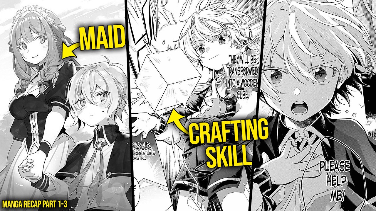 Kicked Out By His Father, He Uses His Crafting Skills To Build A Medieval Village | Manga Recap