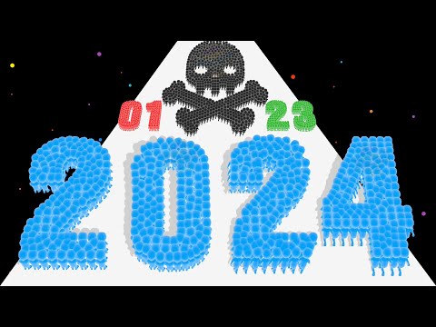 CROWD NUMBER 3D (vs) CROWD NUMBER RUN - Satisfying ASMR Gameplay