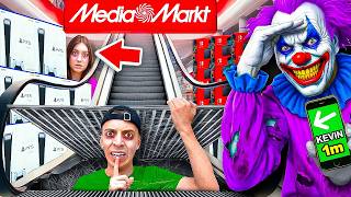 HORROR CLOWNS BETRÜGEN bei XXL Hide and Seek im MEDIA MARKT! 😭🤡