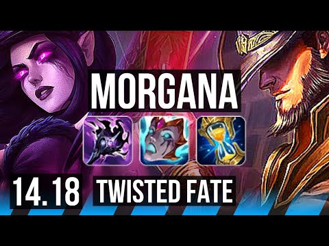 MORGANA vs TWISTED FATE (MID) | 40k DMG, 13/3/15, Dominating | EUW Master | 14.18