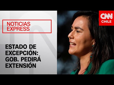 Vicepresidenta Izkia Siches: “Hemos sugerido al presidente extender el estado de excepción”