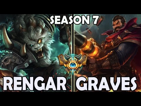 Afreeca Spirit Rengar Jungle vs Graves - Rank #2 Challenger Korea