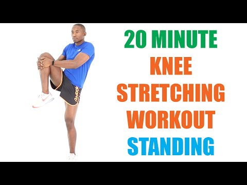 20 Minute Standing Knee Stretching Workout/ Stretches for Knee Pain