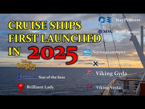 Thumbnail for AMAZING 2025 LAUNCHED CRUISE SHIPS. Stats You Should Know Before You Cruise.