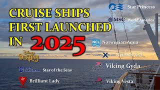 AMAZING 2025 LAUNCHED CRUISE SHIPS. Stats You Should Know Before You Cruise.
