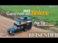 NEW Caravan on Bolero, 2023 Flatbed Hardtop Pickup conversion | Motorhome Adventures