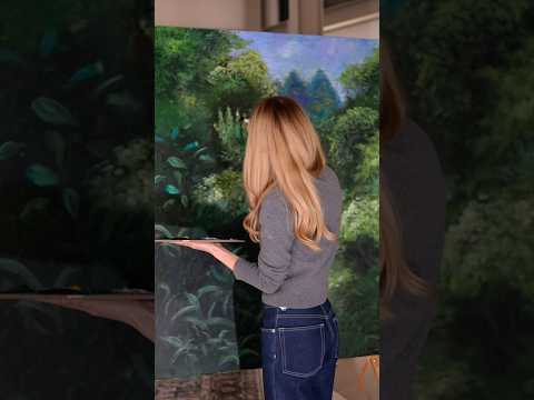 Was Monet in 2 Jahren malt, male ich 2 Tagen!! 🎨🖼️