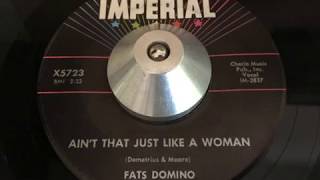 fats domino - ain't that just like a woman (imperial)