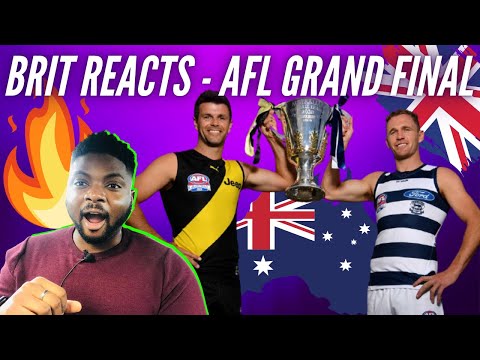 🇬🇧 BRITISH Rugby Fan Reacts To AFL Grand Final 2020 - Geelong Cats vs Richmond - Bodies On The Line!