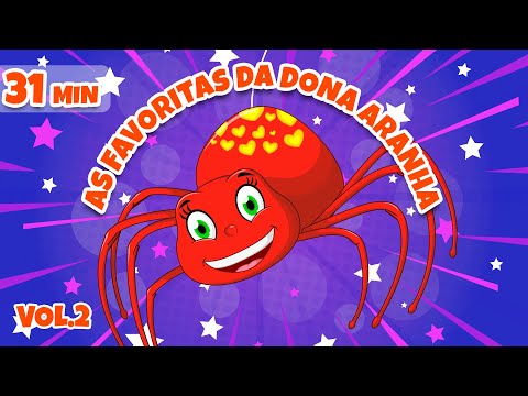 As Favoritas da Dona Aranha Vol.2 - Giramille 31 min | Desenho Animado Musical