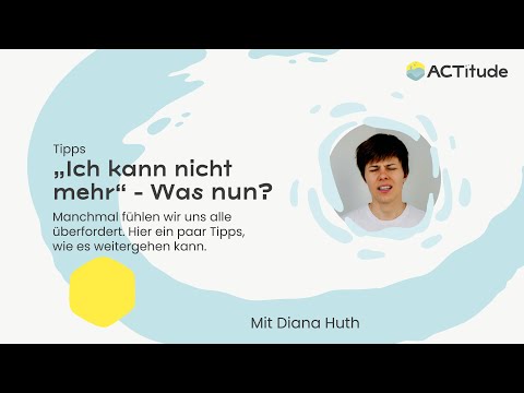 "I can't go on anymore" – Here's what you can do (Tips 2022)