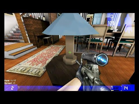 Giant living room sniper rat map in UT99 - DM-[SHX]KingOfQueensV2