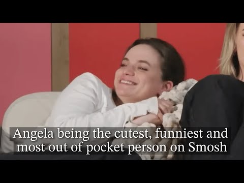 Angela being the cutest, funniest and most out of pocket person on Smosh