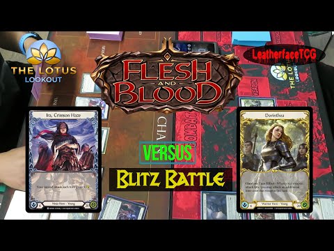 Ira vs. Dorinthea | Skirmish- Blitz 2021 | Flesh and Blood  {LeatherfaceTCG}