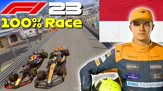 F1 23 - Let's Make Norris World Champion #8: 100% Race Monaco
