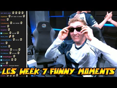 LCS WEEK 7 FUNNY/FAIL MOMENTS - 2017 Summer Split