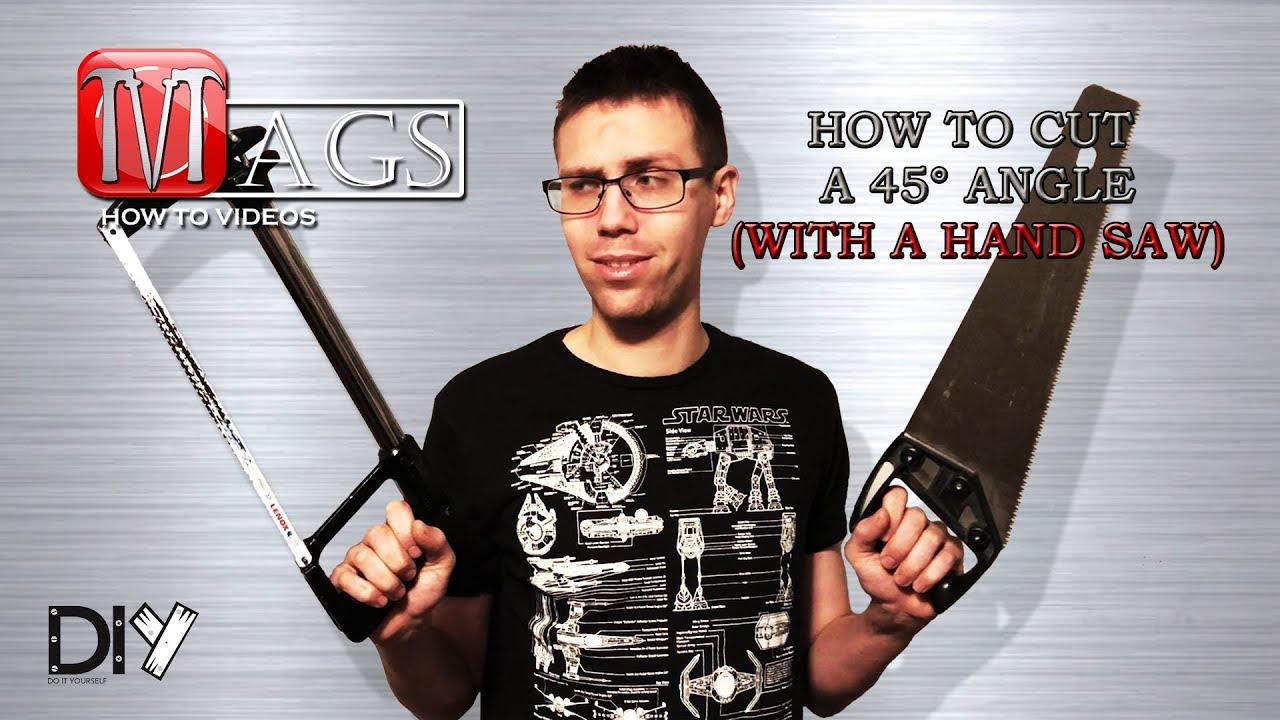 How To Cut a 45° Angle (With a Hand Saw)