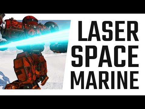 Laser Space Marine - 5xERLL Nova Cat Build - Mechwarrior Online The Daily Dose 1392