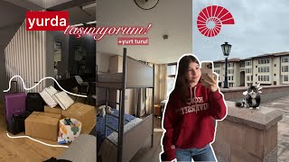 yurda taşınıyorum! 🏡 | Koç Üniversitesi Henry Ford yurt odası