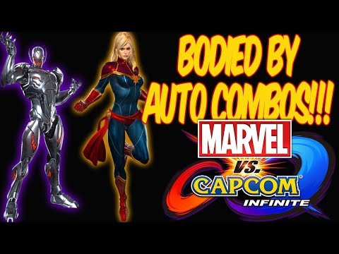 Marvel vs Capcom infinite - online Gameplay - bodied by auto combos