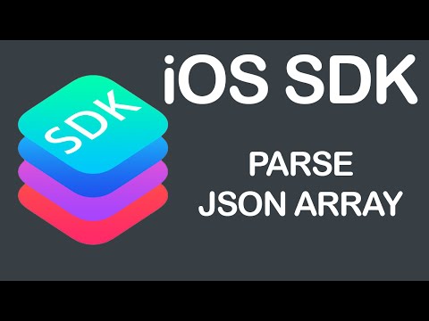 iOS SDK Objective C URL Tutorial Parse JSON Array