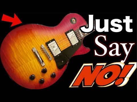Just Say NO! to This Spec | WYRON | 1958 Gibson Les Paul Reissue Black Binding + Plastics