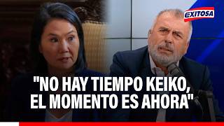 🔴🔵 Keiko Fujimori debe actuar de inmediato, indica Lúcar: "Este es el momento de ponerse en acción"
