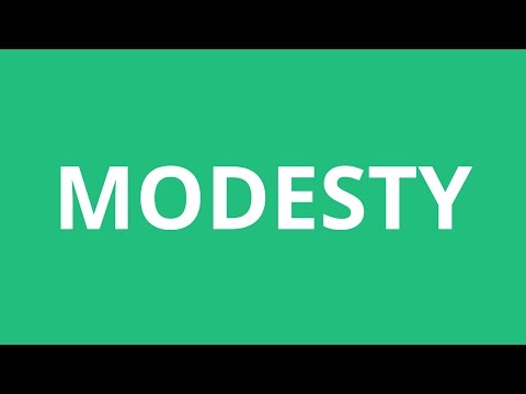 How To Pronounce Modesty - Pronunciation Academy