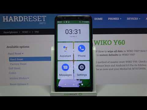 WIKO Y60 – Turn On Easy Mode / Manage Accessibility Options