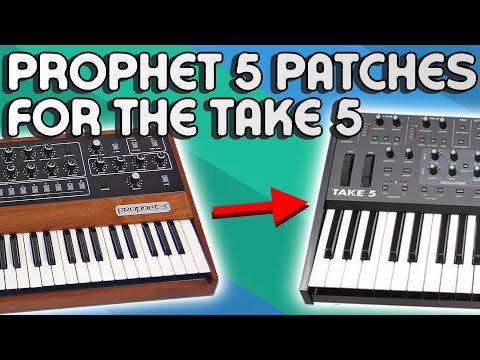 Sequential Take 5 Patch Pack // Prophet 5 Factory Sounds