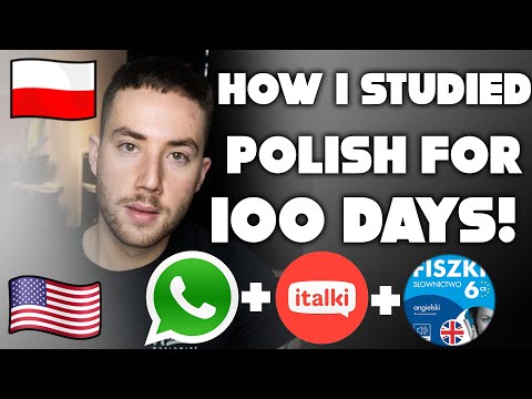 How I Studied Polish For 100 Days!