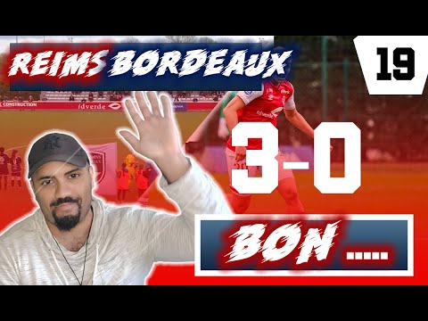 BON...... REIMS VS FCGB 3-0 D1 ARKEMA J19  @FCGirondinsBordeaux @StadedeReimsOfficiel