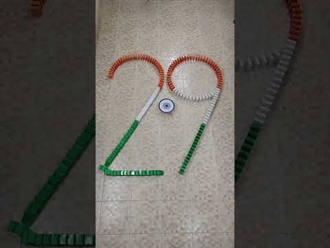 India flag in domino 29 number 🇮🇳🇮🇳 | benefits for viewer | #shorts #indianflag