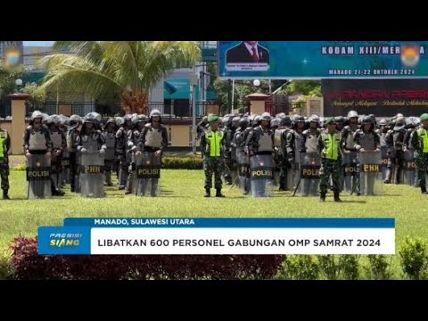 LATIHAN DALMAS POLDA SULUT &amp; KODAM XIII