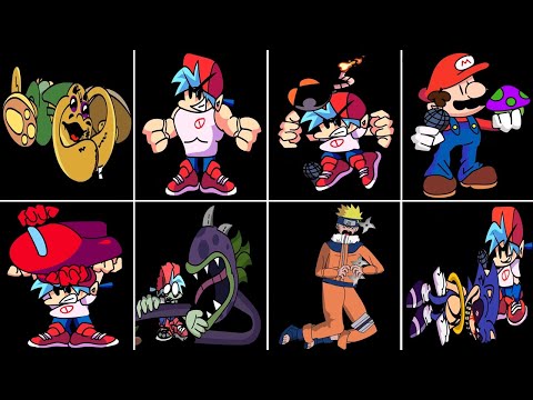 BF Beat Opponents #2 - New Game Over Screens - Friday Night Funkin