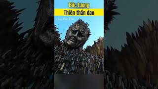 Bức tượng thiên thần dao #congkienthuc #shorts 