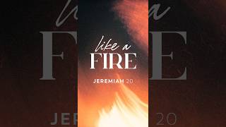 Jeremiah 20 - Like a Fire 🔥 (Bible in Song) | #bibleinsong #scripturemusic #noai