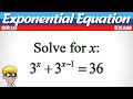 Exponential Equation Grade 10
