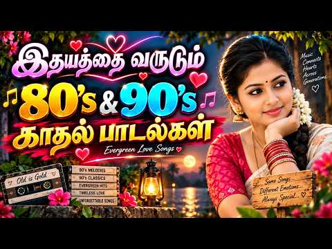 🌟இதயத்தை வருடும் 80's 90's காதல் பாடல்கள் ||💯Tamil Love Song Collections🎧✨