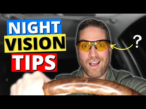 Top 3 Night Driving Vision Tips - Do Night Driving Glasses Work?