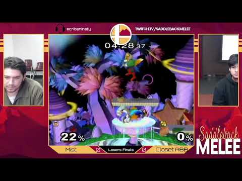 Saddleback Gaucho Gauntlet #2 Melee - Closet ABB (ICs) vs. Mist (Fox): L Finals [2020]