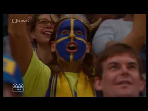 IIHF WC 1989 Final Round Day 02 Sweden vs Czechoslovakia (29 Apr 1989) Czech commentary