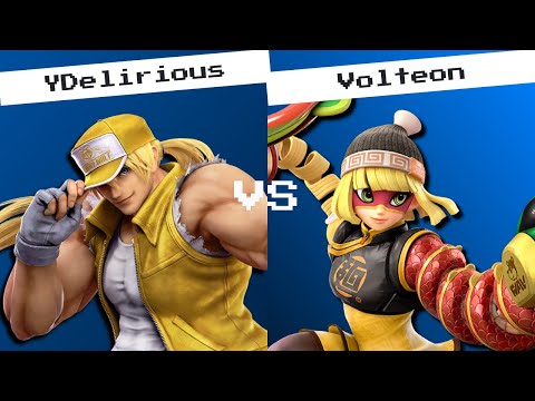 Moo Moo Meadows SSBU Pools - YDelirious (Terry) Vs. Volteon (Min Min, Pichu)