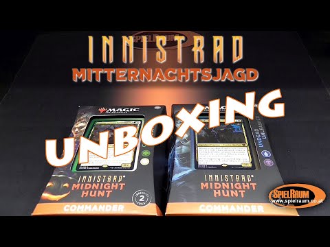 Innistrad: Midnight Hunt - Commander Decks Unboxing - SpielRaum [DE]