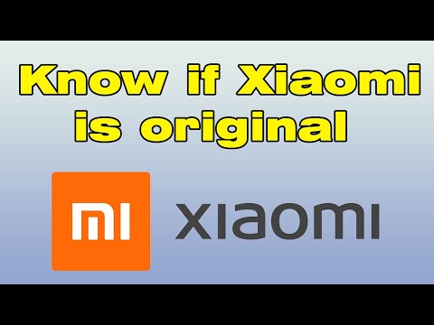 How to know if Xiaomi is original or not