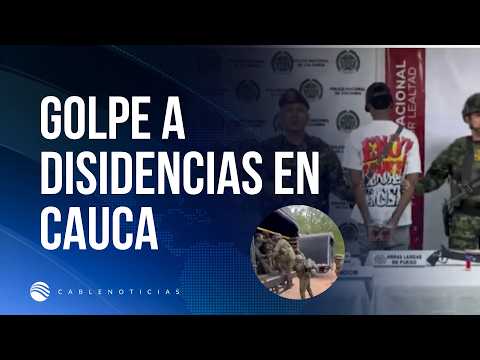 Golpe a disidencias en Cauca: Ejército neutralizó a dos presuntos criminales
