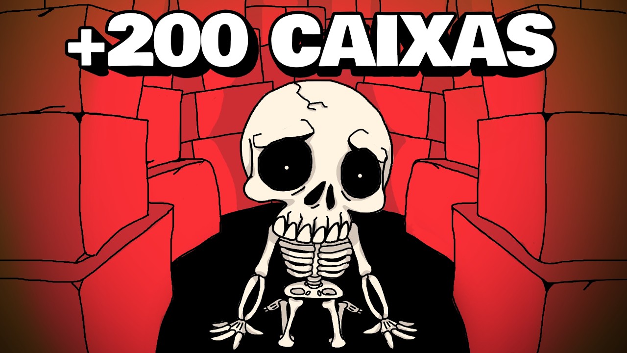 abri todas as caixas que me enviaram em um video só