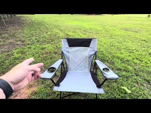 Comfort Test, Width, and Setup of Kajaro Dual Lock Camping Chair