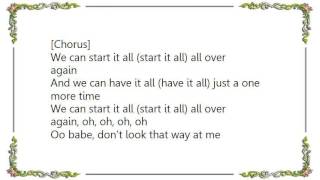 Leo Sayer - We Can Start It All Over Again Lyrics